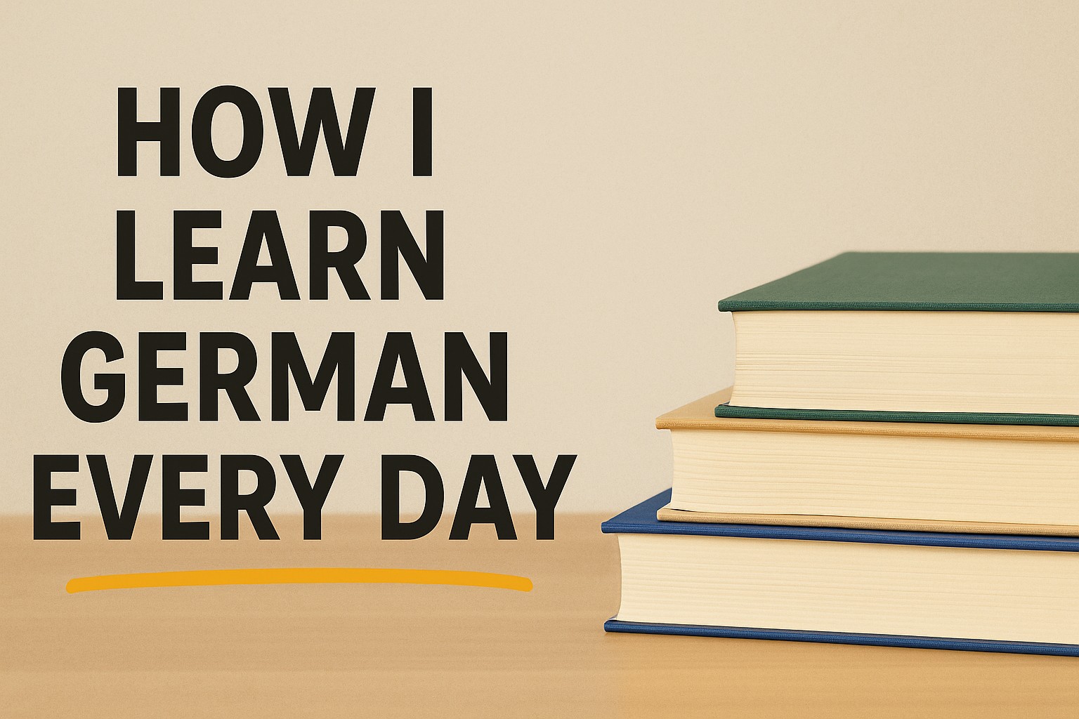 How I Learn a Language Every Day (Without Feeling Overwhelmed)