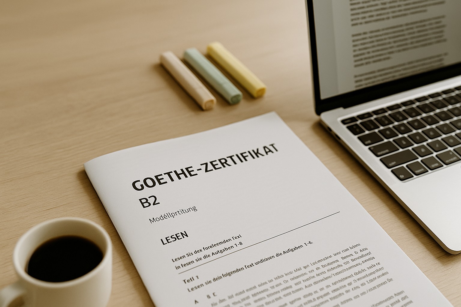 Why I Signed Up for the Goethe B2 Exam (And How I’m Preparing)